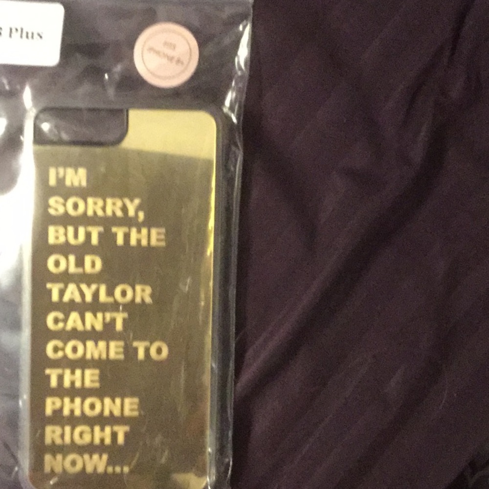 iPhone 7 or 8 plus Taylor Swift phone cover